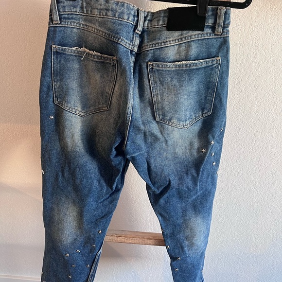 Zara Denim with stars - Picture 3 of 3